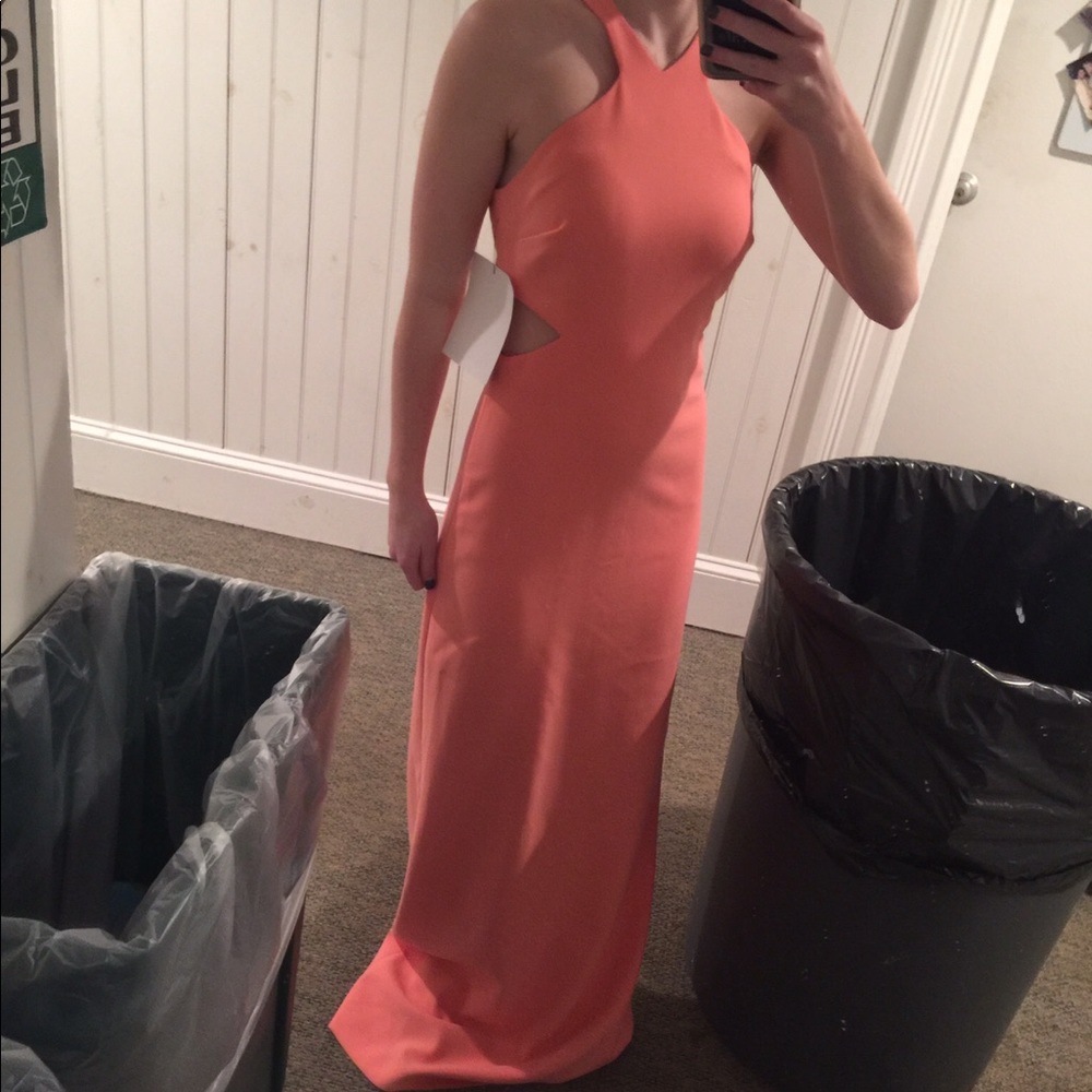 Elizabeth and James Coral Maxi Dress - Picture 2 of 3